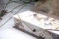 Preview: Stifte-Schachtel mit Klappdeckel ca. 21x10x4cm | Federnkranz | taupe | Art. Nr. 97040707